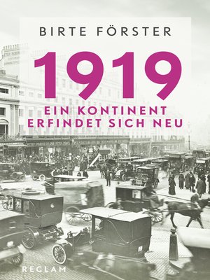 cover image of 1919. Ein Kontinent erfindet sich neu